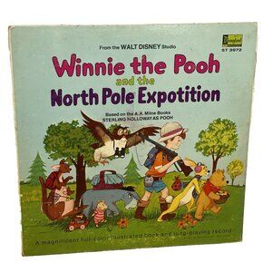 Winnie The Pooh And The North Pole Expotition (Vinyl, 1968) Disneyland ST 3972